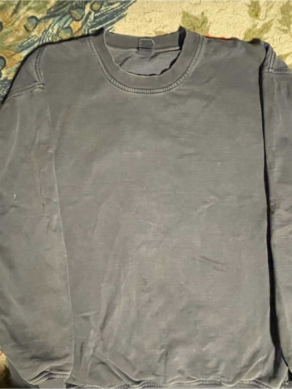 Cabela's Men's Crewneck Sweater Navy Blue